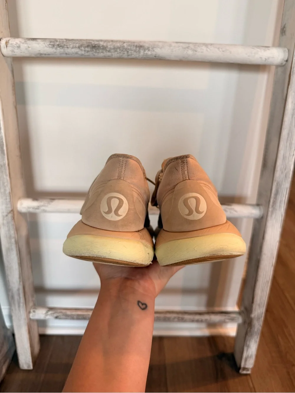 Lululemon Women's Chargefeel Athletic Shoes Sneakers Pink Size 9.5 Fair See Pics
